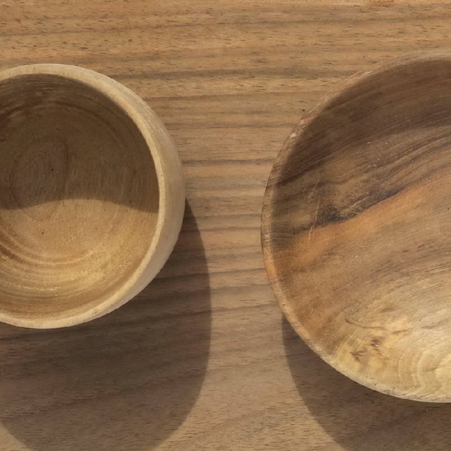 Rectangular Cutting Board & Bowls