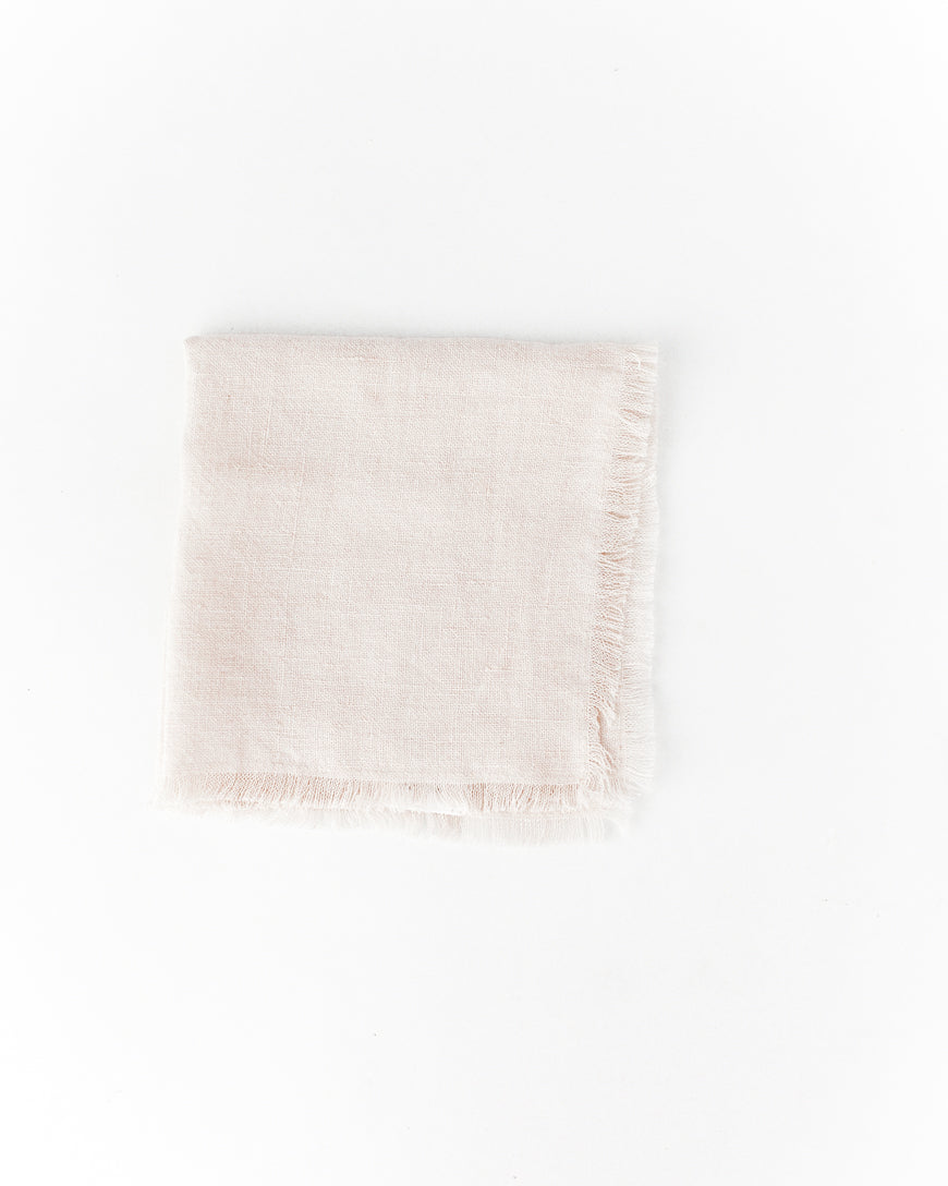 Stone Washed Linen Coctail Napkins